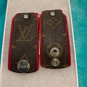 Perfectly Imperfect - (S) Bow Band in Upcycled LV Monogram (Apple 38/40/41mm)